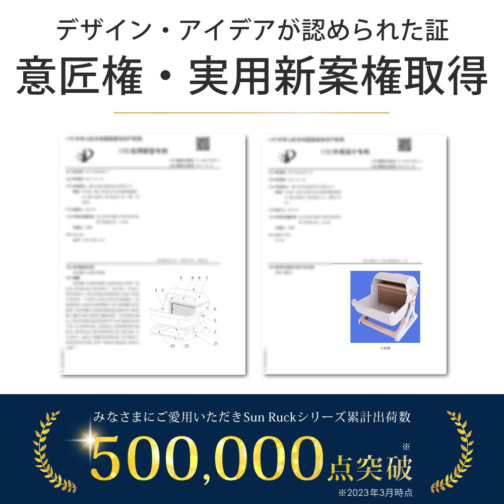 【当店限定180日延長保証】 Sun Ruck 半自動猫用トイレ 回転して処理が出来る 固まる猫砂用 大型 本体 半自動猫トイレ 半自動トイレ 猫トイレ 猫用トイレ SR-ACT01 猫用品