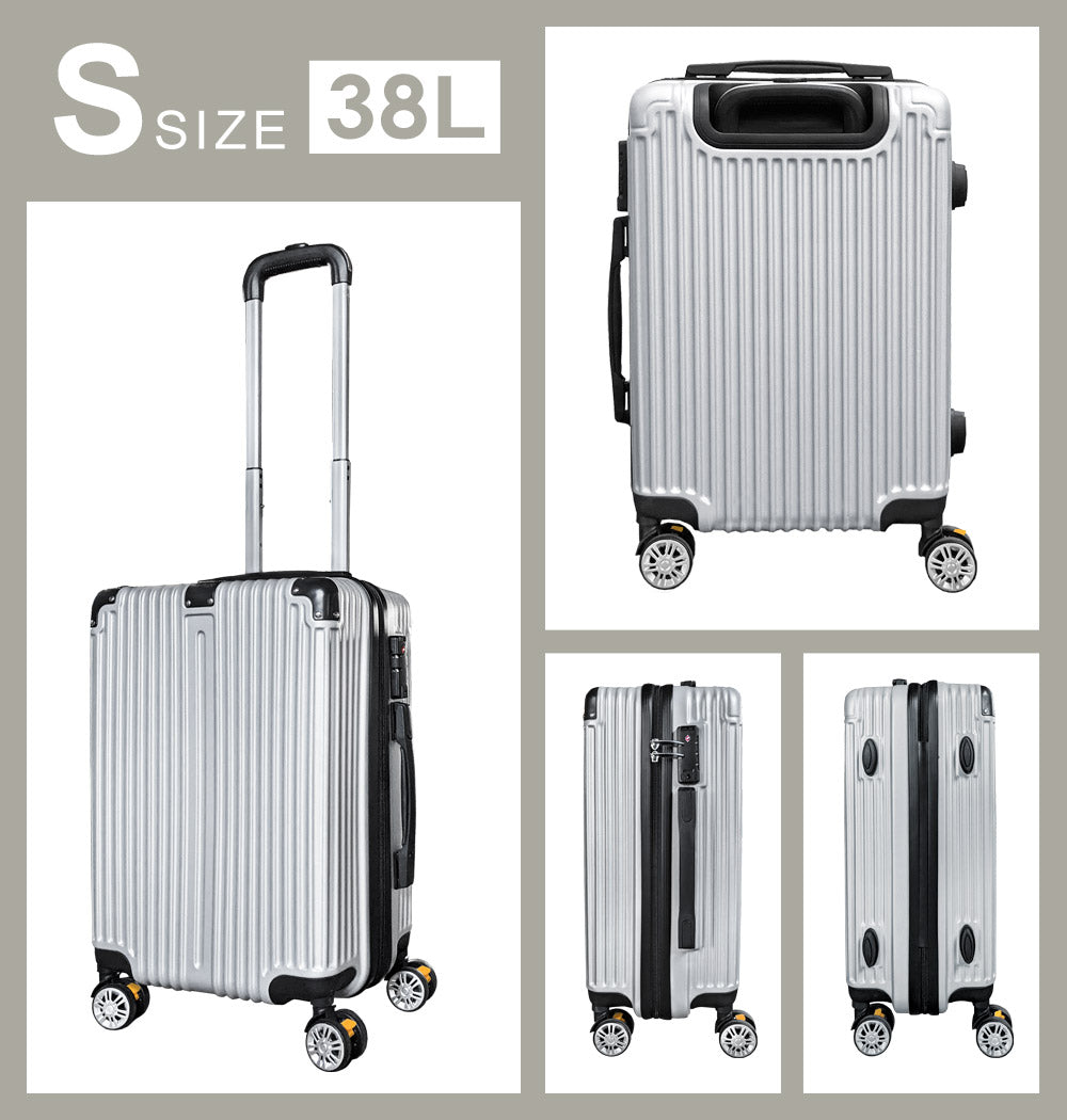 【当店限定180日延長保証】 Sun Ruck スーツケース Sサイズ 1泊-3泊 38L 機内持ち込み 海外旅行 キャリーケース キャリーバッグ 旅行バッグ トランク トランクケース キャスター 軽量 TSAロック ストッパー付き SR-DT038