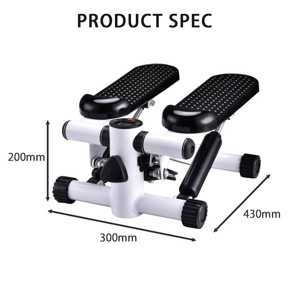 【当店限定180日延長保証】 Sun Ruck フィットネスステッパー オイルシリンダー トレーニングバンド付属 有酸素運動 計測メーター 室内運動 足踏み エクササイズ 昇降運動 運動 筋トレ 家トレ SR-FT028