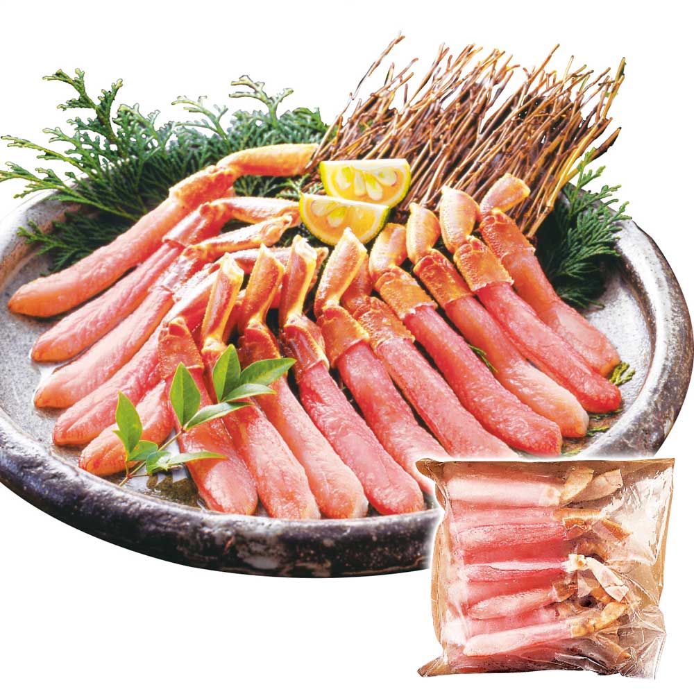 生ずわいがにしゃぶポーションお歳暮ギフト年末贈り物贈答一年の感謝を込めて自分へのご褒美ZNP501【代引不可】【同梱不可】