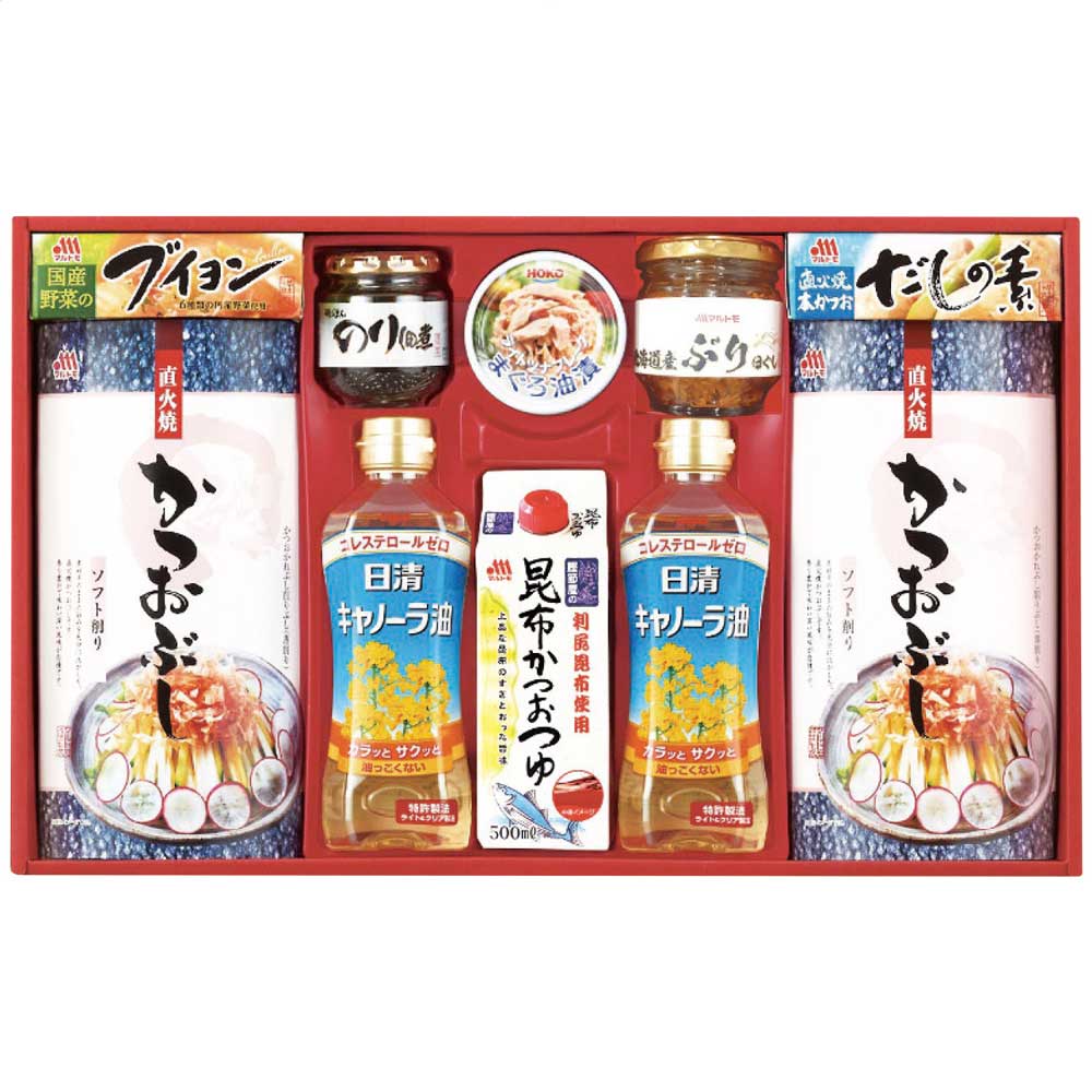 かつお節・調味料ギフトCR-50Yお歳暮ギフト年末贈り物贈答一年の感謝を込めて自分へのご褒美マルトモ【代引不可】【同梱不可】