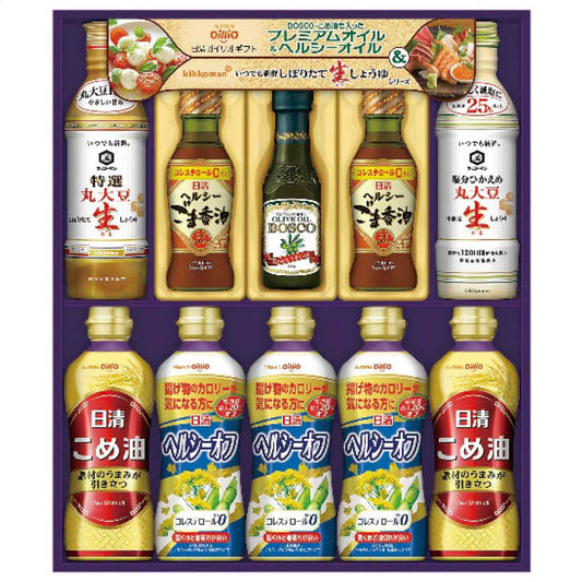 調味料ギフトNK-50お歳暮ギフト年末贈り物贈答一年の感謝を込めて自分へのご褒美日清オイリオ【代引不可】【同梱不可】