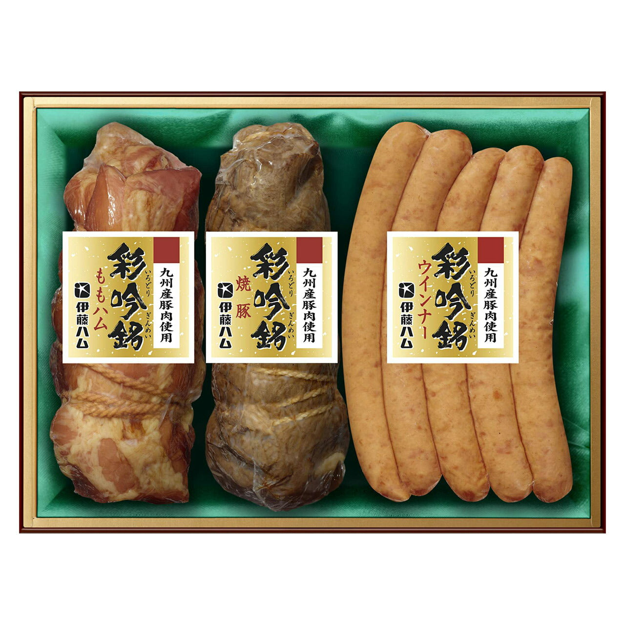 敬老祝彩吟銘ギフト敬愛の気持ちを込めてプレゼント敬老の日メッセージカード付き伊藤ハムSIG-35【代引不可】【同梱不可】