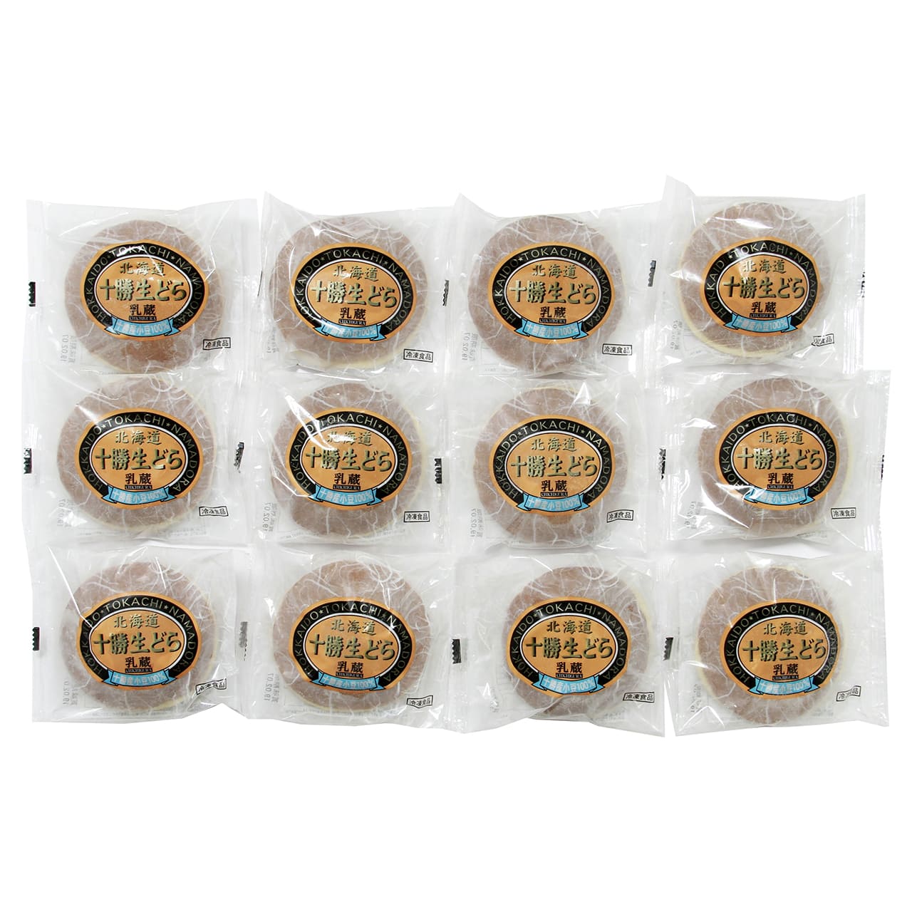 北海道十勝生どら12個美味しいが見つかる産地直送グルメふるさと特産品乳蔵440187【代引不可】【同梱不可】