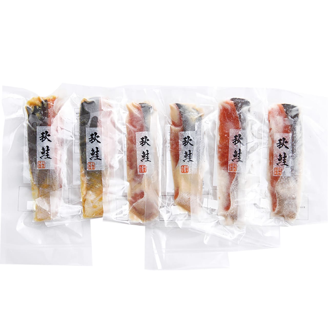 羅臼産秋鮭の漬魚味くらべ6枚美味しいが見つかる産地直送グルメふるさと特産品430189【代引不可】【同梱不可】