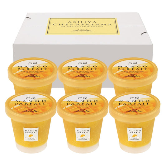 芦屋シェフ・アサヤマ洋菓子工房芦屋マンゴーパフェ美味しいが見つかる産地直送グルメふるさと特産品A-AM【代引不可】【同梱不可】