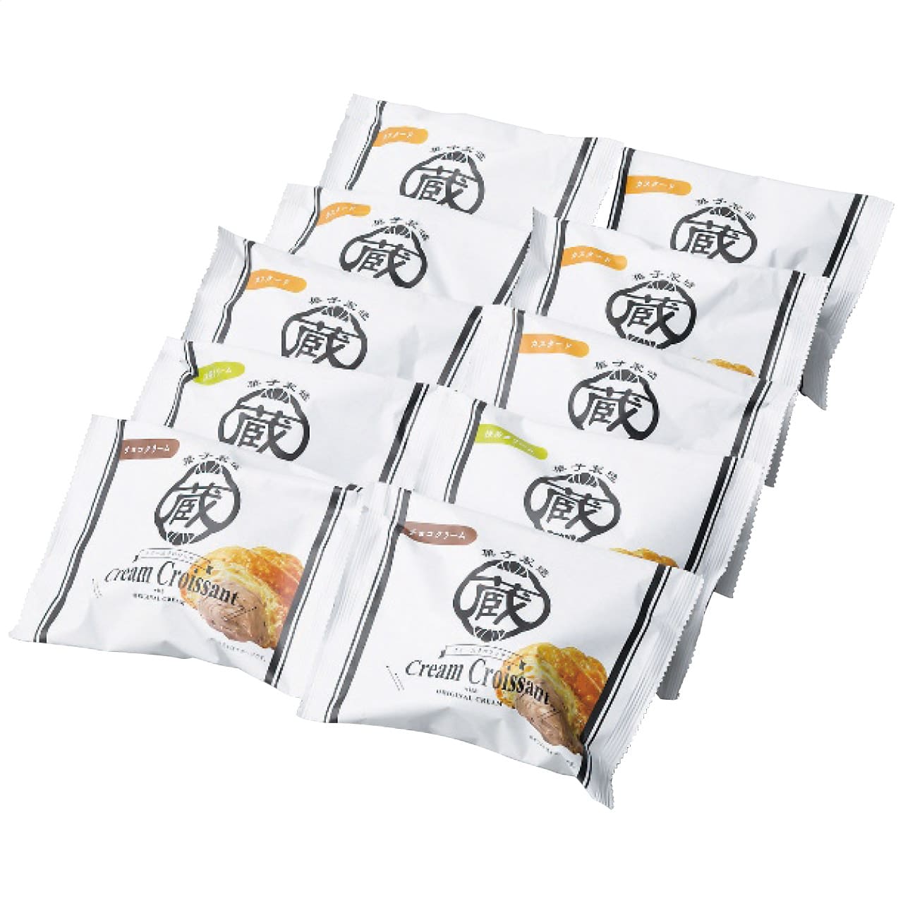 クリームクロワッサン10個入美味しいが見つかる産地直送グルメふるさと特産品蔵家【代引不可】【同梱不可】
