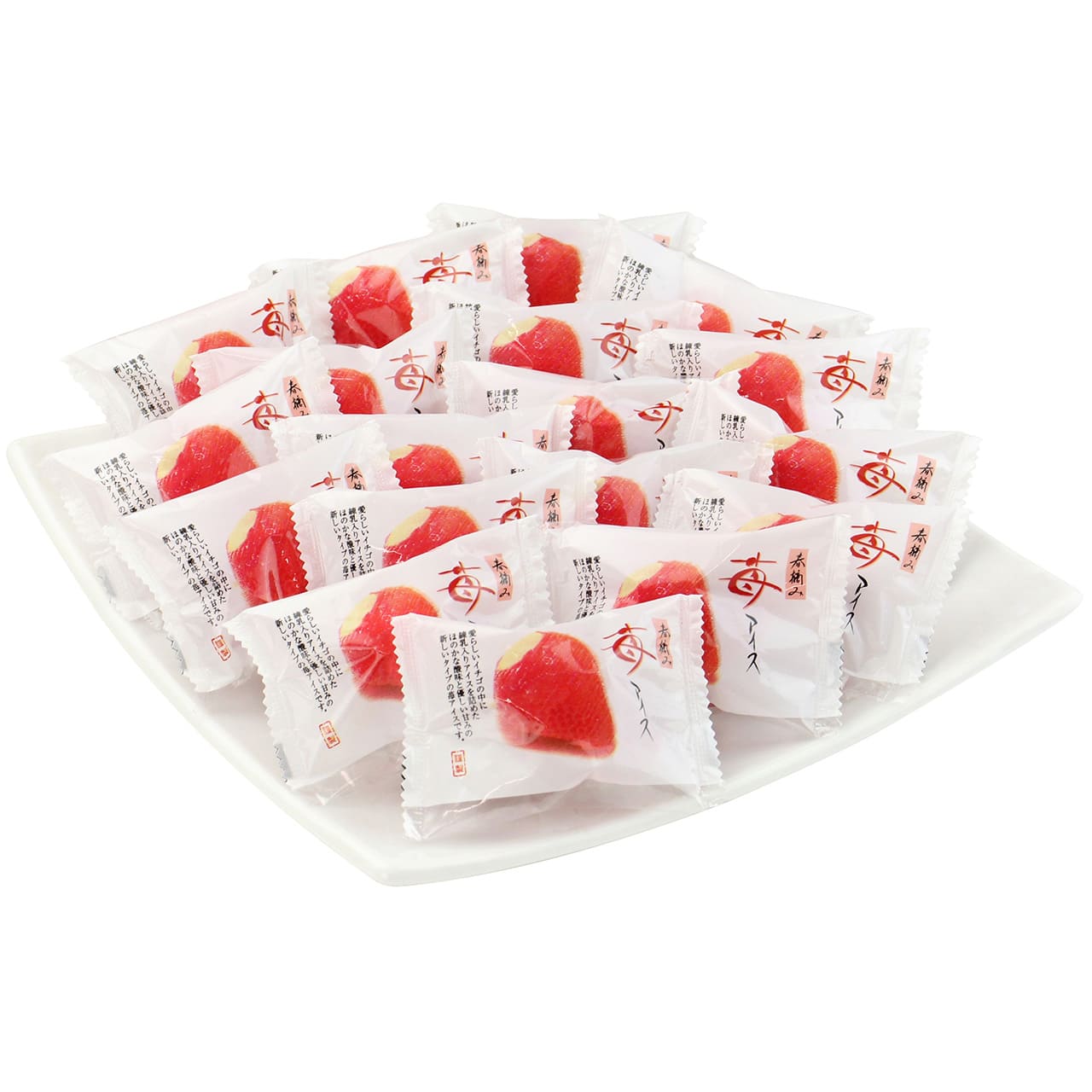 春摘み苺アイス(20個)美味しいが見つかる産地直送グルメひんやりスイーツAH-HAA【代引不可】【同梱不可】