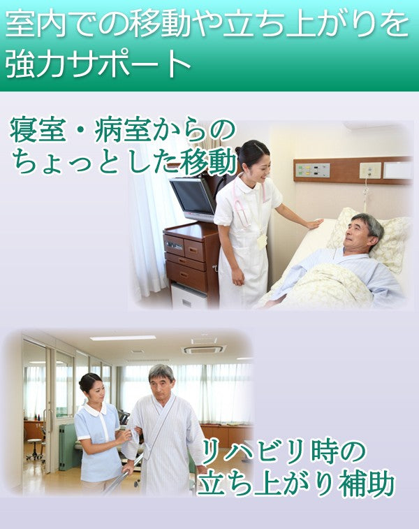 Sun Ruck 折りたたみ歩行器 2段タイプ 前輪キャスター2個セット 高さ調節8段階 固定歩行器 キャスター付き 高齢者 お年寄り 介護用品 リハビリ セーフティーアームウォーカー 室内 屋外 サポート 補助具 EA-FWA02 非課税