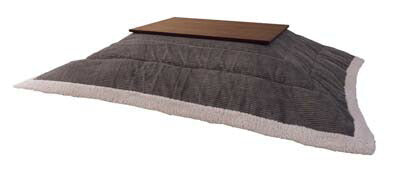 薄掛けコタツ布団長方形こたつ布団炬燵ふとんW190XD230KK-142GY