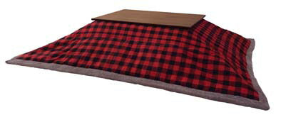 薄掛けコタツ布団長方形こたつ布団炬燵ふとんW190×D230KK-154RD