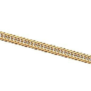 喜平18金ネックレス・ブレスレット!造幣局検定刻印(ホールマーク)入!K18八面喜平ネックレス(50cm・50g)KN0TQK801500【代引不可】【送料無料】