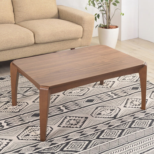 こたつ電気こたつ炬燵コタツテーブル90×60cm長方形おしゃれ石英管温風ヒーターセンターテーブルこたつ布団がズレにくい角型VOL.670KT-109【同梱不可】