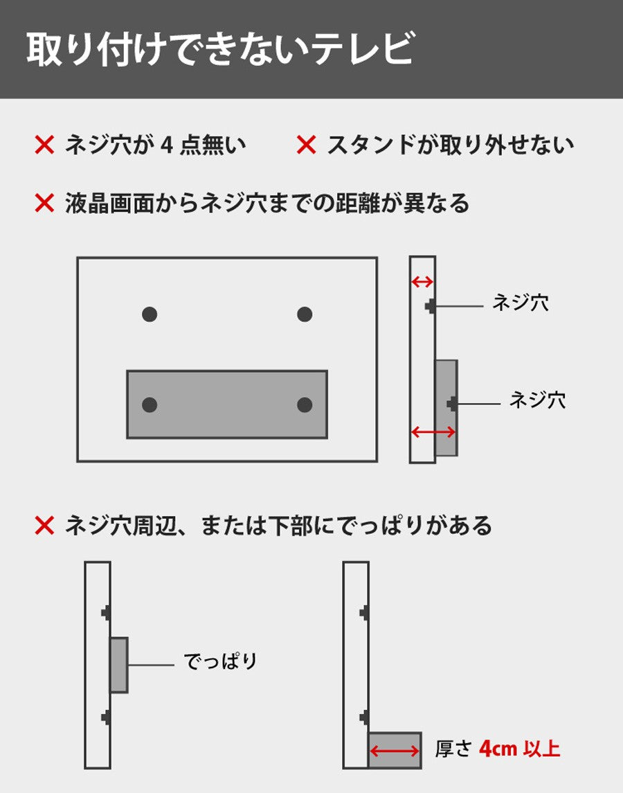 【当店限定180日延長保証】 Sun Ruck テレビスタンド 壁寄せ 32~65インチ対応 ハイタイプ 木目調 VESA規格対応 背面収納 高さ調節 壁寄せテレビスタンド テレビ台 TVスタンド SR-TVST05