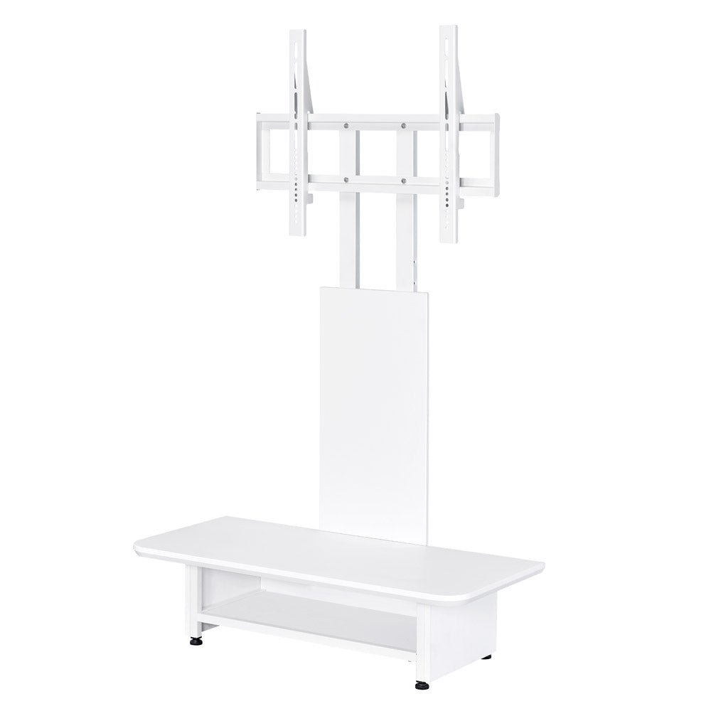 【当店限定180日延長保証】 Sun Ruck テレビスタンド ボード付き 壁寄せ TVスタンド 32~65型対応 ロータイプ 工事不要 ローボード テレビ台 SR-TVST07B