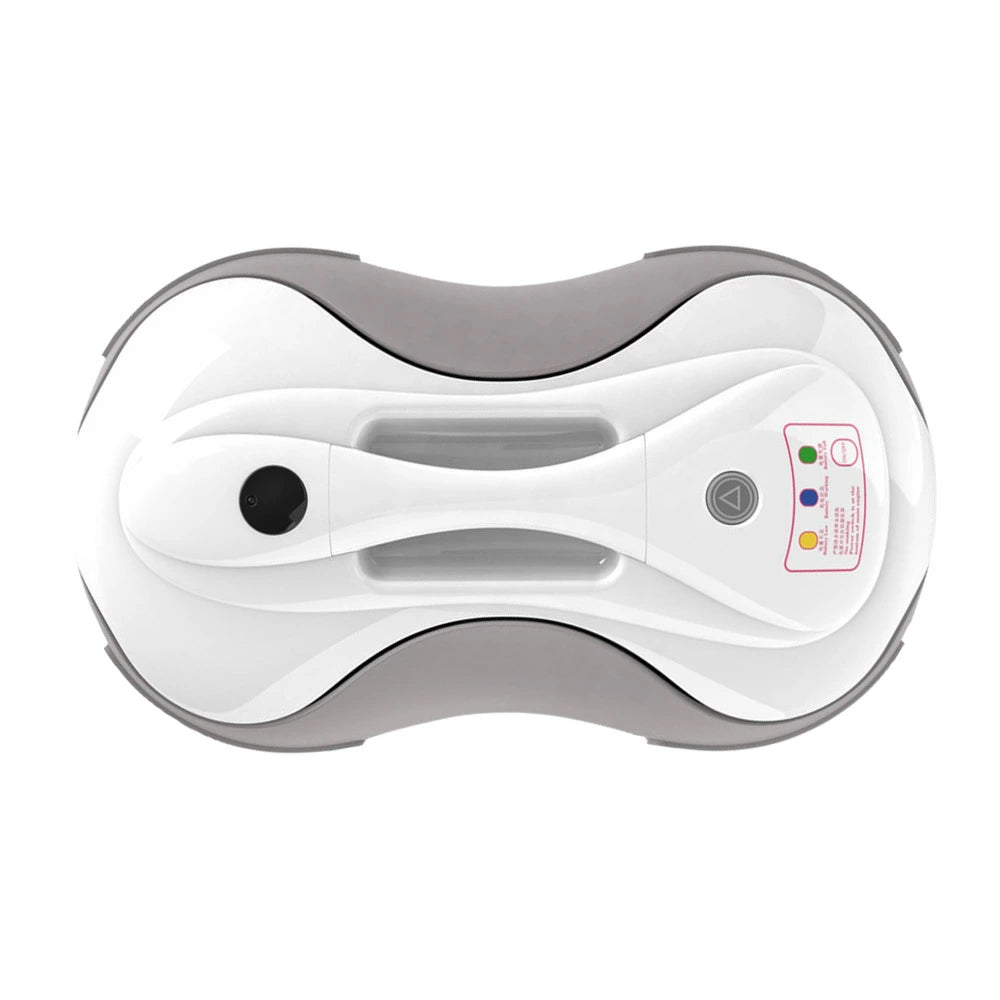 【当店限定180日延長保証】 Sun Ruck 水拭きロボット ミズモッパー 洗いさん 水拭き 乾拭き モップ モップクリーナー ロボット掃除機 雑巾掛け 自動清掃 床掃除 回転モップ SR-WR010-GY 生活家電