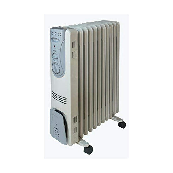 【送料無料】空気を汚さないヒーター木造〜6畳/コンクリート〜8畳TEKNOS(テクノス)タオルハンガー付きオイルヒーターTOH-1200