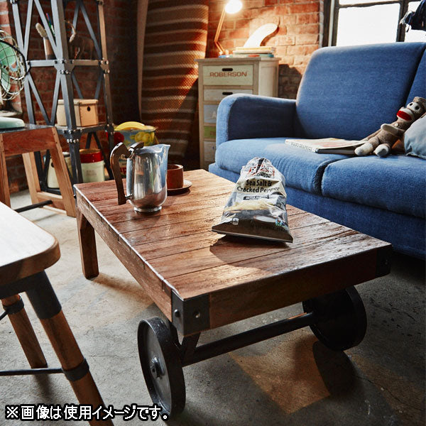【送料無料】トロリーテーブルSローテーブルAZUMAYATTF-117おしゃれデザイン家具インテリア家具