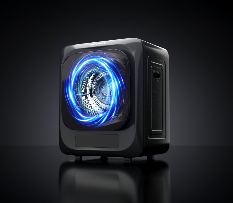 【当店限定180日延長保証】SunRuck 小型衣類乾燥機 Smart Cube Dryer サンルック SR-ASMN307C-W SR-ASMN307C-GY