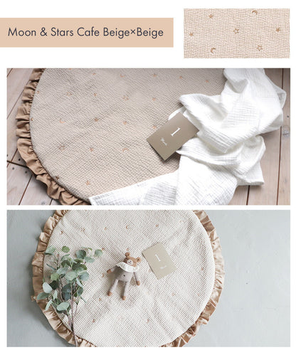 イブルマット 円形 滑り止め付き ラウンドマット キルティングマット susabi すさび BDIB-RM-02-01 【代引不可】【同梱不可】