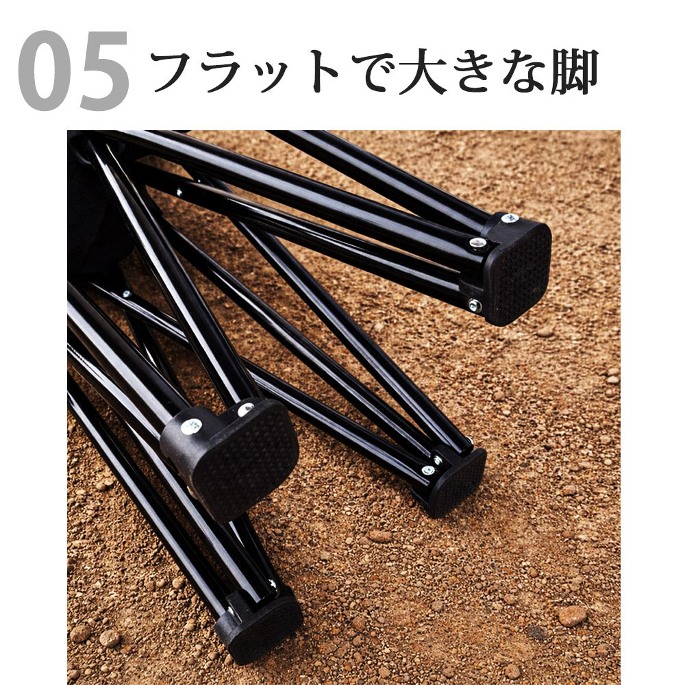 アウトドアチェア ヒーター付 最大55℃ 折りたたみ 完成品 ふかふか 収納バッグ付 コンパクト 温熱 あったか 暖かい 1人掛け 1人用 椅子 チェア ひじ掛け 肘掛け アウトドア キャンプ 温度調整 Landfield 【公式】 季節家電