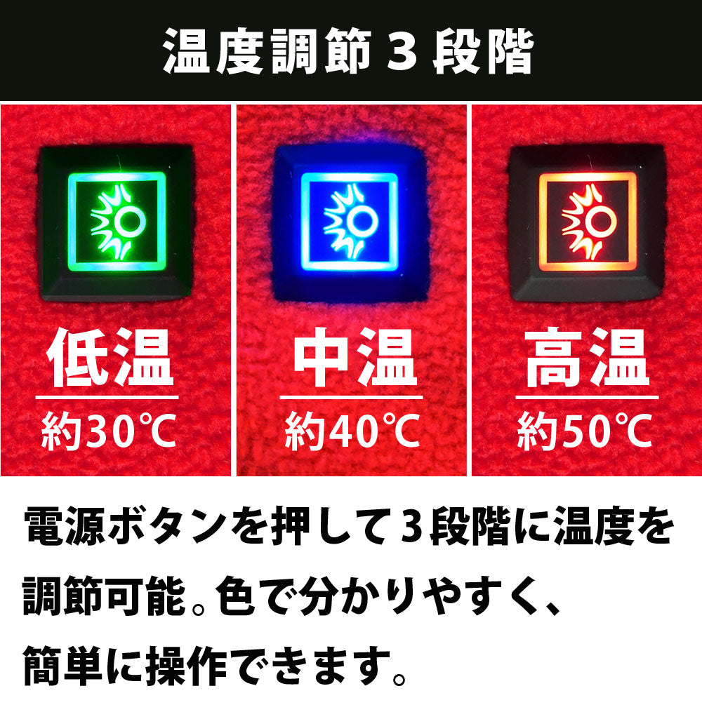 電熱ジャケット 3WAY 速暖 最大50℃ 温度調節 洗える フード付き 男女兼用 Mサイズ Lサイズ XLサイズ ヒータージャケット ヒートジャケット 長袖 防寒 フリース 発熱ジャケット 電熱アウター メンズ レディース 暖房 Landfield 季節家電