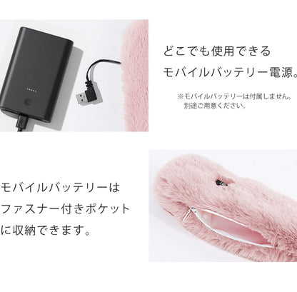 ヒートマフラー 洗える 温度調節 ヒーター内蔵 マフラー 男女兼用 メンズ レディース 電熱マフラー 電気マフラー ヒーターマフラー 温熱マフラー 防寒 春 秋 冬 通勤 通学 アウトドア Landfield 【ネコポス発送】【代引不可】 季節家電