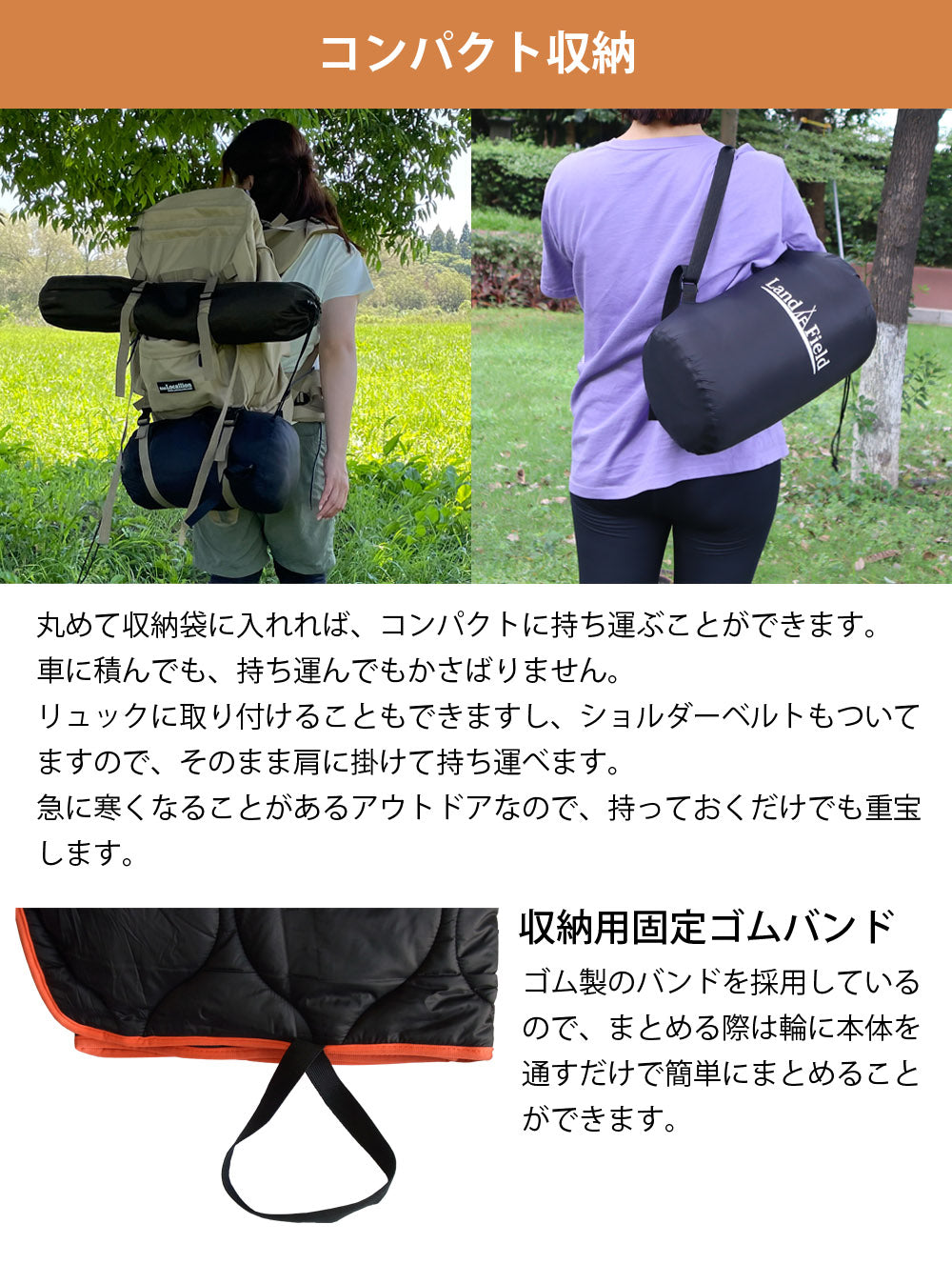 ブランケット 大判 200×140cm シングル 洗える ひざ掛け ボタン付き アウトドア 秋 冬 暖かい あったか 膝掛け ポンチョ 羽織り 防寒 釣り キャンプ ソロキャンプ 車中泊 ツーリング 防災 緊急時 オフィス リビング LandField