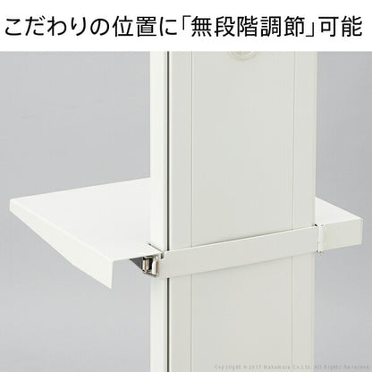 グッドデザイン賞受賞 WALLインテリアテレビスタンドPRO専用 棚板 テレビ台 テレビスタンド 自立型 TVスタンド  部品 パーツ スチール製 WALLオプション EQUALS イコールズ