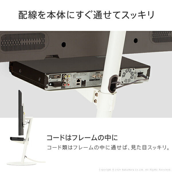 WALLインテリアテレビスタンドA2ハイ・ラージタイプ対応 レコーダー棚板 DVDレコーダー BDレコーダー PS5 プレステ5 テレビ台 テレビスタンド TVスタンド 部品 パーツ スチール製 WALLオプション レコーダー収納 EQUALS イコールズ