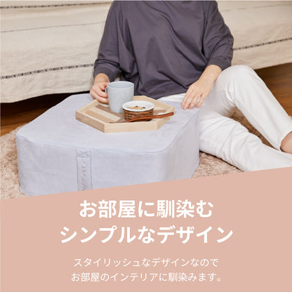 OPPOMAN クッショントランポリン イブル スエード オッポマン 家庭用 大人用 子供用 ダイエット エクササイズ 子供 室内 スツール オットマン 足踏み ファブリック 高反発 静音 マンション 運動