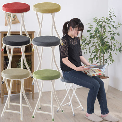 スツール 折りたたみ 折り畳み 背もたれ無し カウンターチェア 軽量 コンパクト PC-31YE 【同梱不可】【LF】