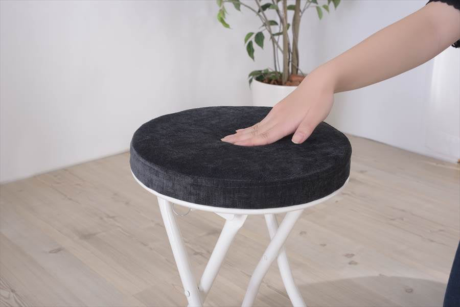 スツール 折りたたみ 折り畳み 背もたれ無し カウンターチェア 軽量 コンパクト PC-31YE 【同梱不可】【LF】