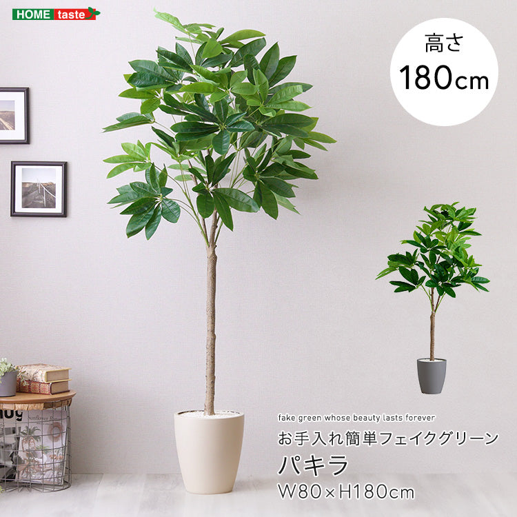 お手入れ簡単フェイクグリーン　パキラ　Lサイズ(180cm) インテリア 【代引不可】【北海道・沖縄・離島配送不可】