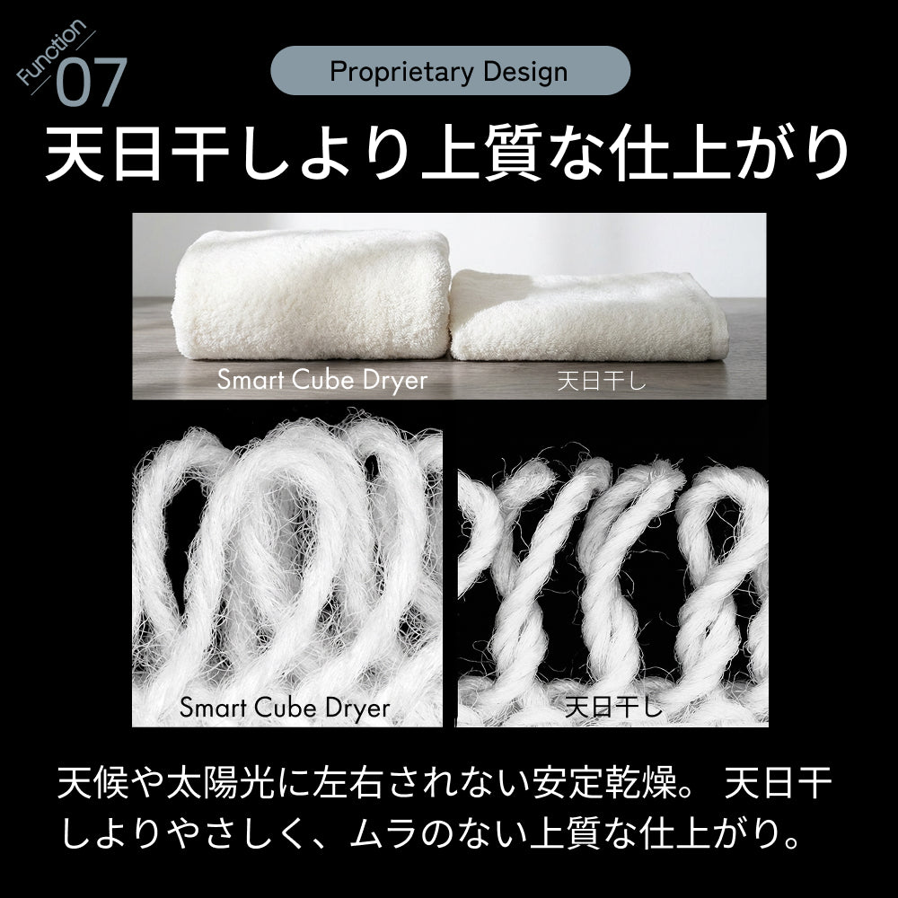 【当店限定180日延長保証】 Sun Ruck 衣類乾燥機 小型 3kg 工事不要 コンパクト 一人暮らし 省スペース 部屋干し 室内干し 梅雨対策 花粉対策 黄砂対策 生乾き対策 時短家電 タッチパネル カラーパネル Smart Cube Dryer SunRuck SR-ASMN307C 生活家電