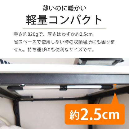 【当店限定180日延長保証】 Sun Ruck デスクヒーター パネルヒーター だんぼくん 2WAY マグネット 足元 暖房 簡易 こたつ SR-HD3645-W 季節家電