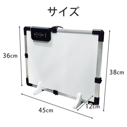 【当店限定180日延長保証】 Sun Ruck デスクヒーター パネルヒーター だんぼくん 2WAY マグネット 足元 暖房 簡易 こたつ SR-HD3645-W 季節家電