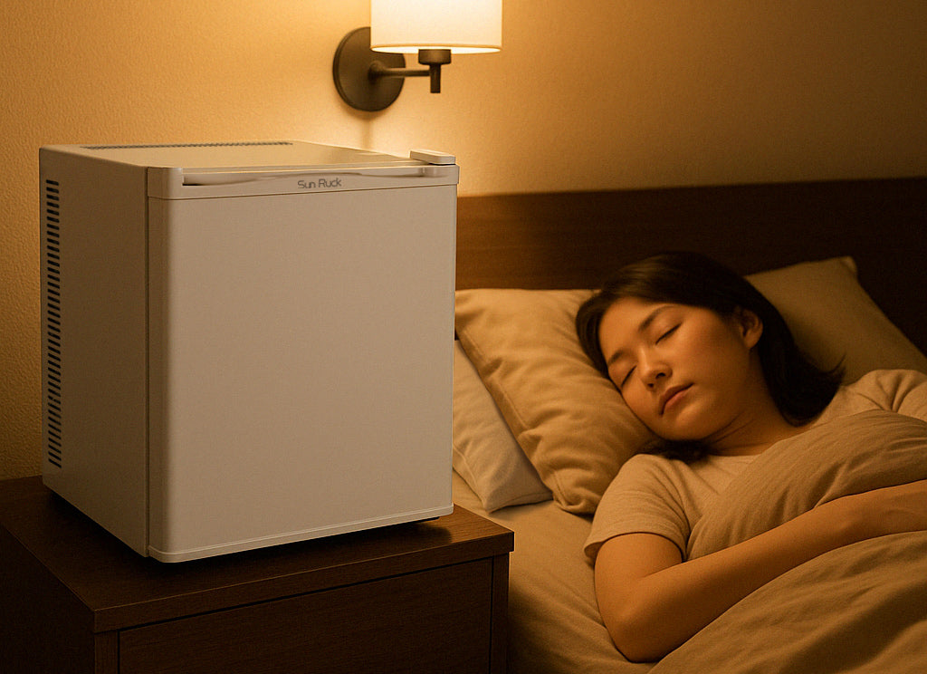 【当店限定180日延長保証】 SunRuck 無音・無振動冷蔵庫 20L 静冷 サンルック SR-R2003