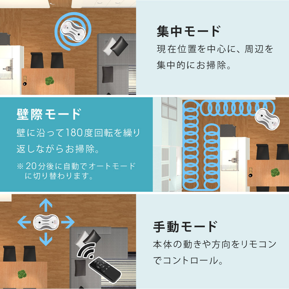 当店限定180日延長保証】 Sun Ruck 水拭きロボット ミズモッパー 洗い