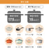 【当店限定180日延長保証】 Sun Ruck ラジエントヒーター 調理家電 1000W 遠赤外線 小型 キッチン 卓上調理 料理 調理 クッキングヒーター 焼く温める 炒める 煮る 茹でる 揚げる 蒸す あぶる 炙る 調理 余熱調理 自炊 鍋おしゃれ シンプル 白 1口 コンロ 卓上コンロ SR-YTC-04W キッチン家電