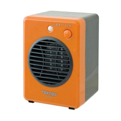 セラミックヒーター 小型 転倒時自動OFF 温風による循環暖房効果 300W ミニセラミックヒーター 電気ヒーター 足元ヒーター 卓上 コンパクト 冬 足元暖房 暖房器具 TEKNOS(テクノス) TS-301 TS-311 TS-321 季節家電