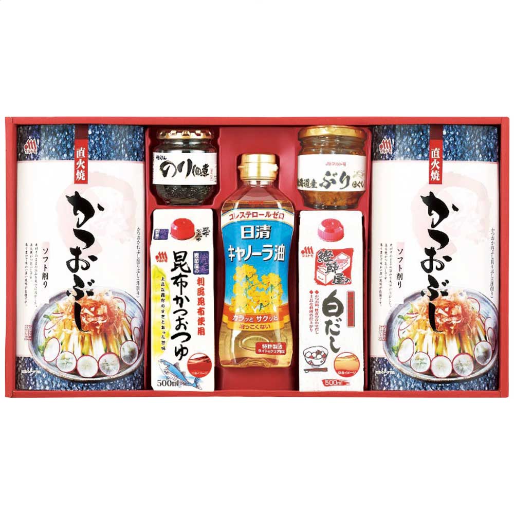 かつお節・調味料ギフトCR-40Yお歳暮ギフト年末贈り物贈答一年の感謝を込めて自分へのご褒美マルトモ【代引不可】【同梱不可】