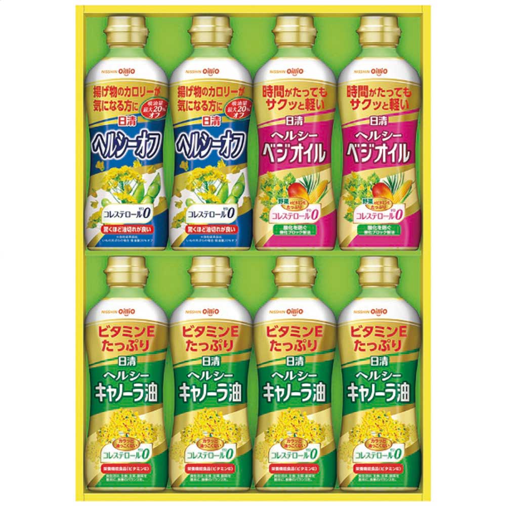 ヘルシーオイルギフトOP-40Nお歳暮ギフト年末贈り物贈答一年の感謝を込めて自分へのご褒美日清オイリオ【代引不可】【同梱不可】