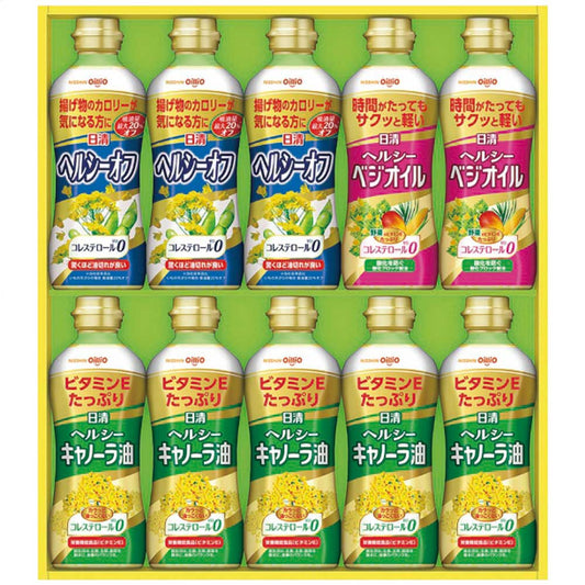 ヘルシーオイルギフトOP-50Nお歳暮ギフト年末贈り物贈答一年の感謝を込めて自分へのご褒美日清オイリオ【代引不可】【同梱不可】