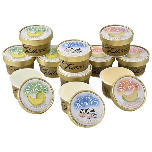 いつもありがとう北海道アイスセット（3種・計11個）引き出物引出物結婚内祝い出産内祝い命名内祝い入園内祝い入学内祝い卒園内祝い卒業内祝い就職内祝い新築内祝い引越し内祝い快気内祝い開店内祝食品開発(株)【代引不可】【同梱不可】