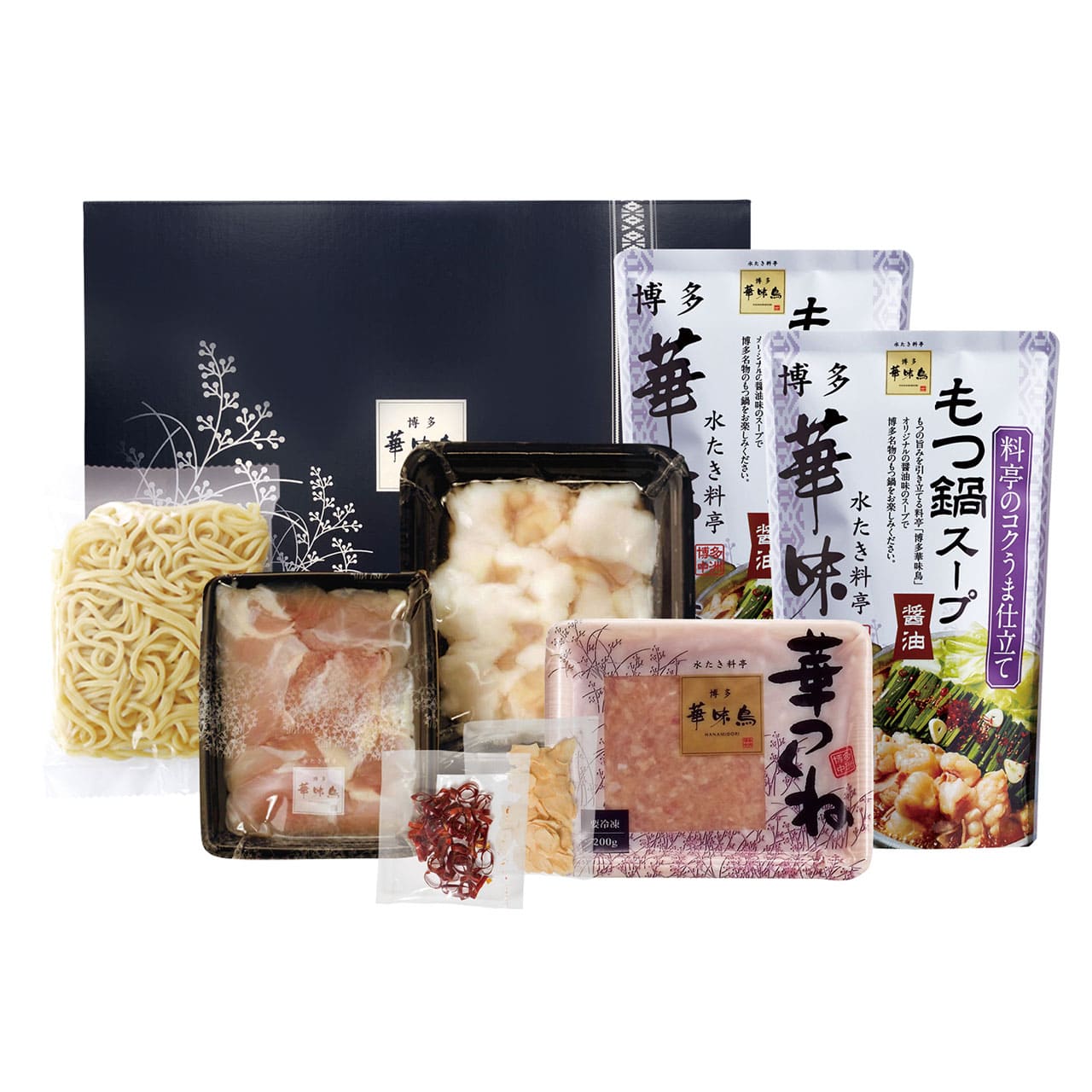 博多華味鳥もつ鍋セット産地直送ギフトプレゼント贈り物自分へのご褒美うまいもん博多華味鳥M-A1【代引不可】【同梱不可】