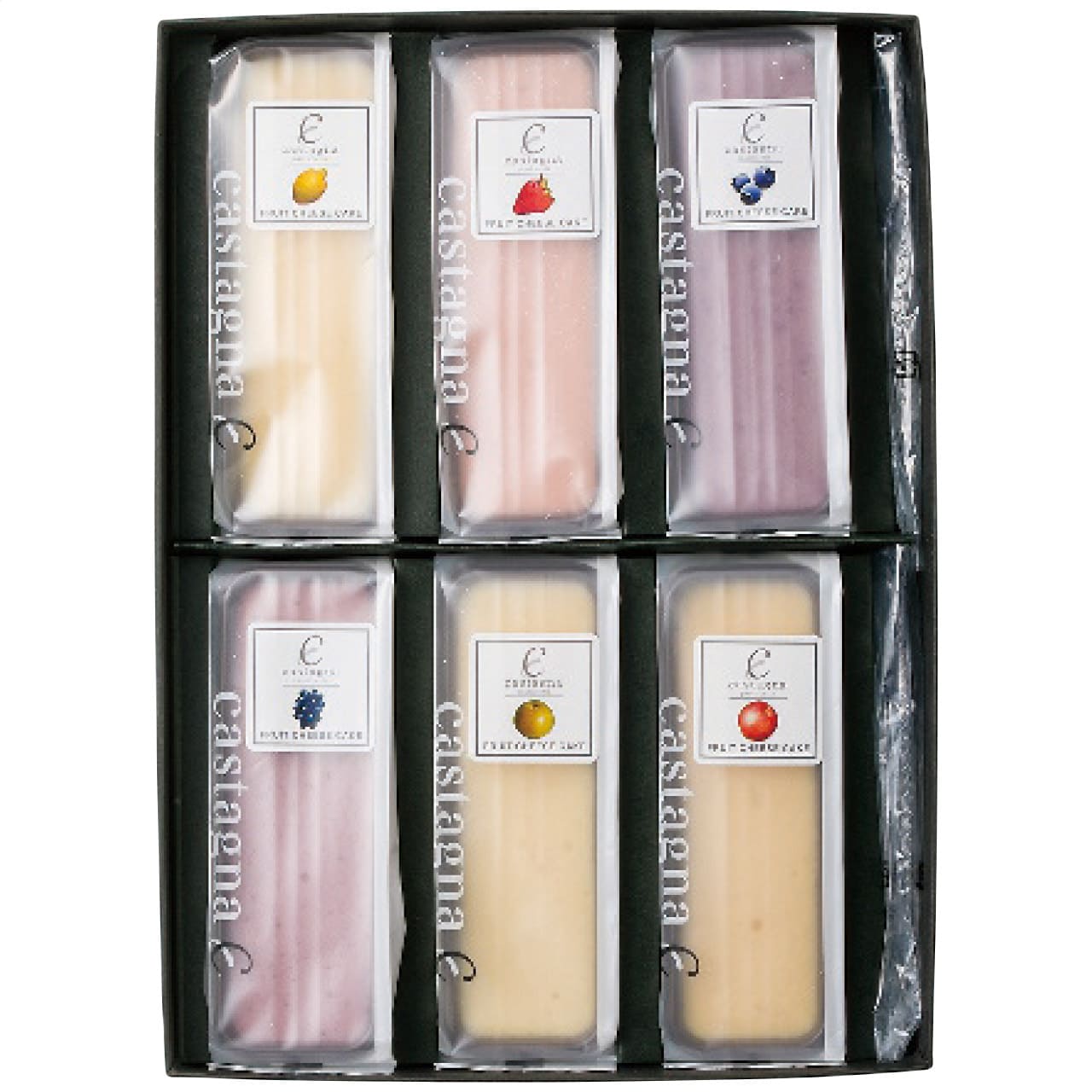 広島県産フルーツチーズケーキ6種セットお中元ギフトお土産手土産お世話になった方へカスターニャ【代引不可】【同梱不可】