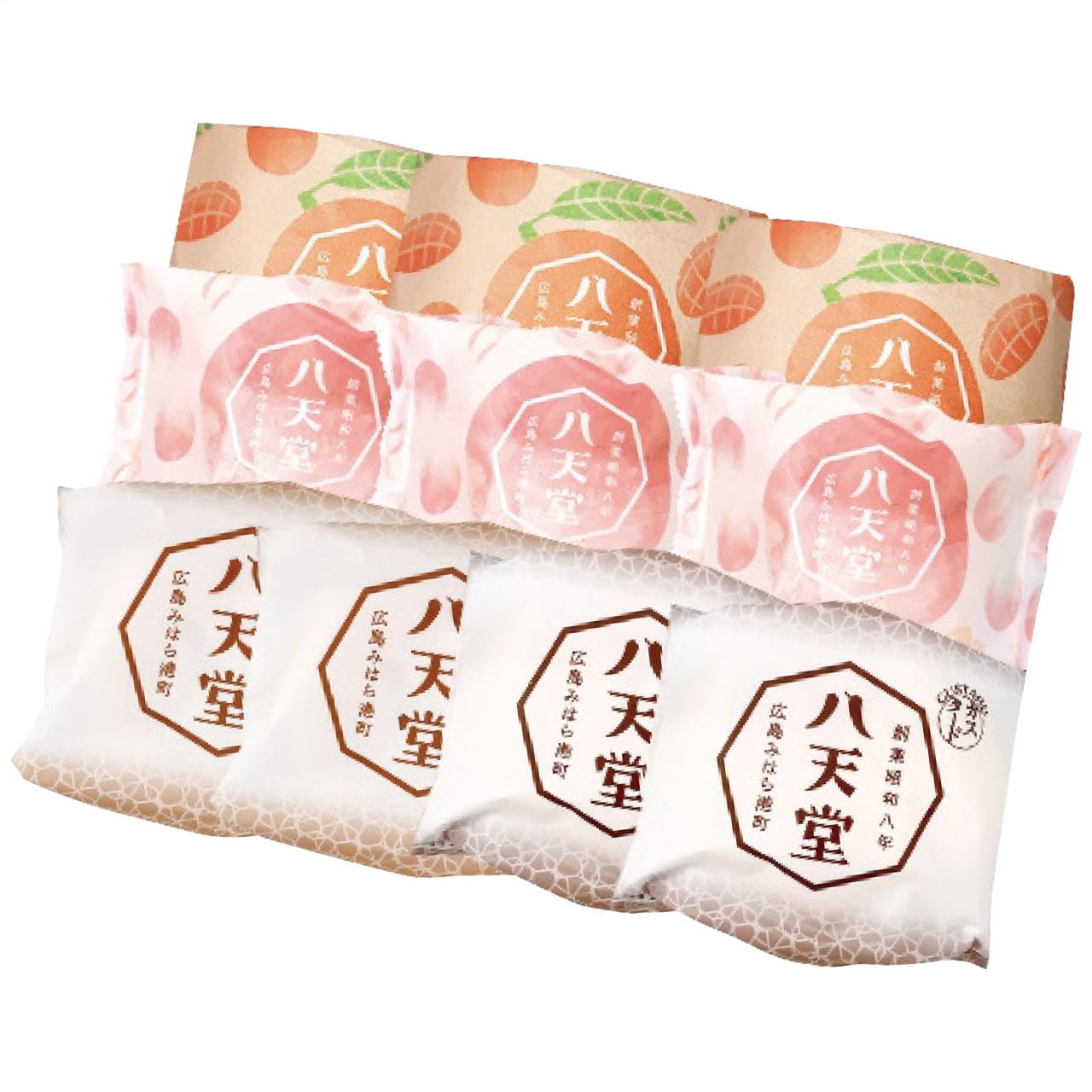 くりーむパン定番2種・涼果2種詰合せお中元ギフトお土産手土産お世話になった方へ八天堂ss022【代引不可】【同梱不可】