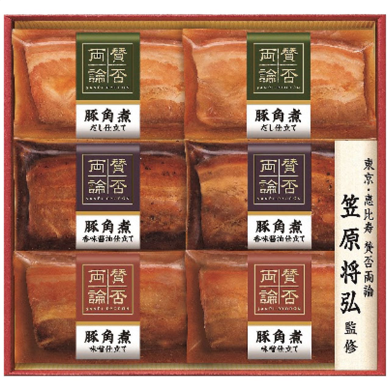 至福の和食賛否両論三種の豚角煮ギフトお中元ギフトお土産手土産お世話になった方へ賛否両論WA-36A【代引不可】【同梱不可】