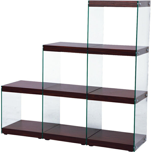 【送料無料】インテリア家具東谷ステアラック3DHAB-702BR